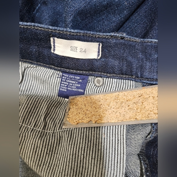 Madewell Dark Wash Skinny Jeans 24 - Picture 6 of 8